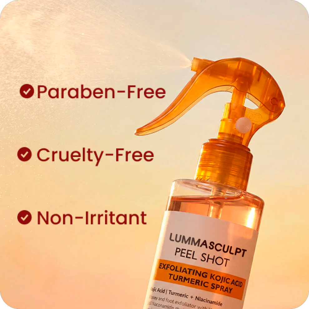 Body Peel Spray - Kojic + Turmeric