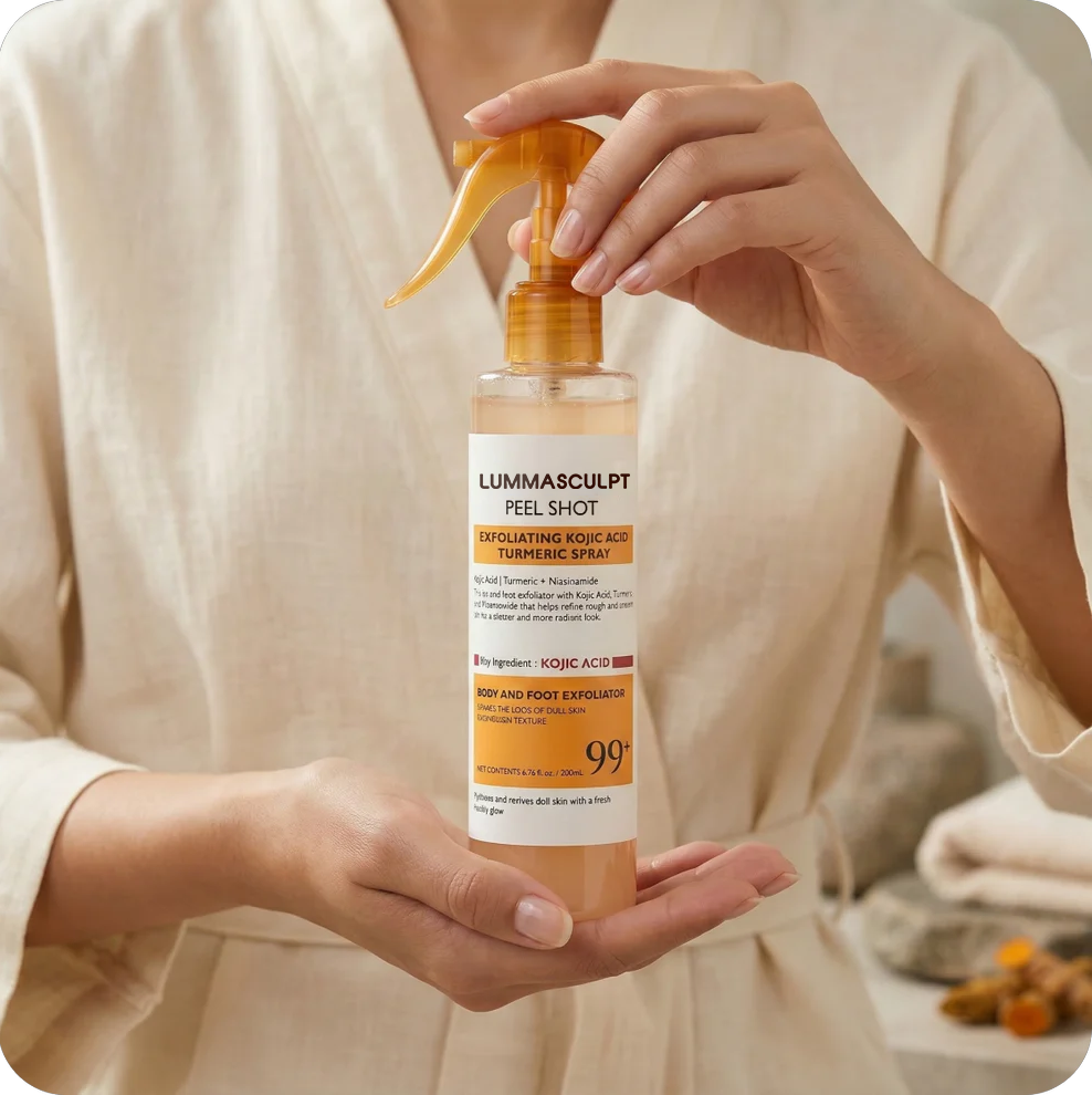 Body Peel Spray - Kojic + Turmeric