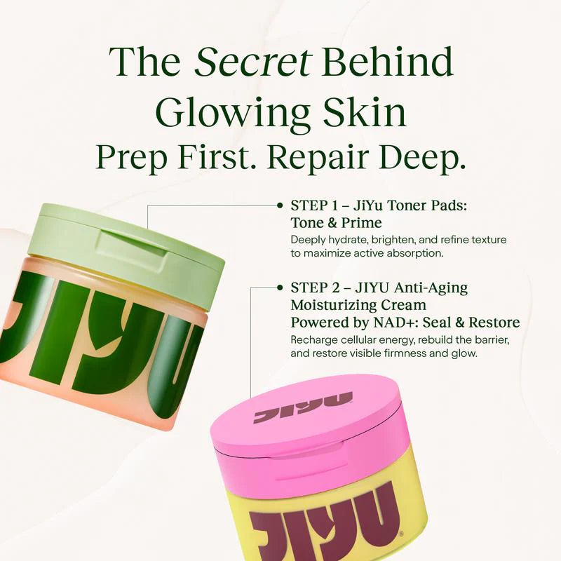 Lumma Sculpt Toner Pads & NAD+ Anti-Aging Moisturizing Cream