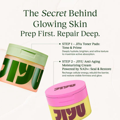 Lumma Sculpt Toner Pads & NAD+ Anti-Aging Moisturizing Cream