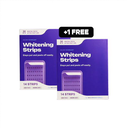 LummaSculpt ™ Purple Teeth Whitening Strips Dual-Action Teeth Whitening Strips