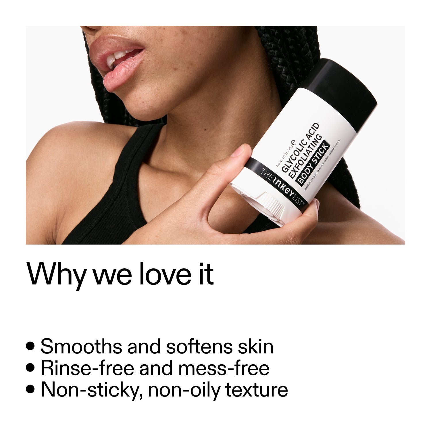 Why it works — 7% Glycolic Acid, 0.5% Salicylic Acid, 10% Shea Butter
