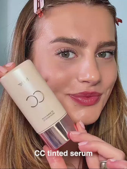CC tinted serum — in hand