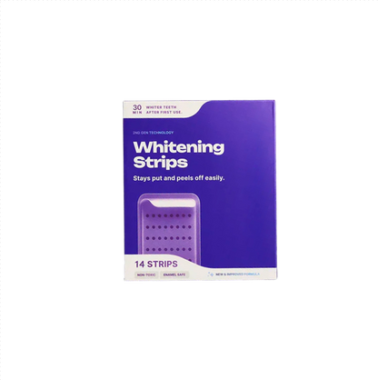 LummaSculpt ™ Purple Teeth Whitening Strips Dual-Action Teeth Whitening Strips